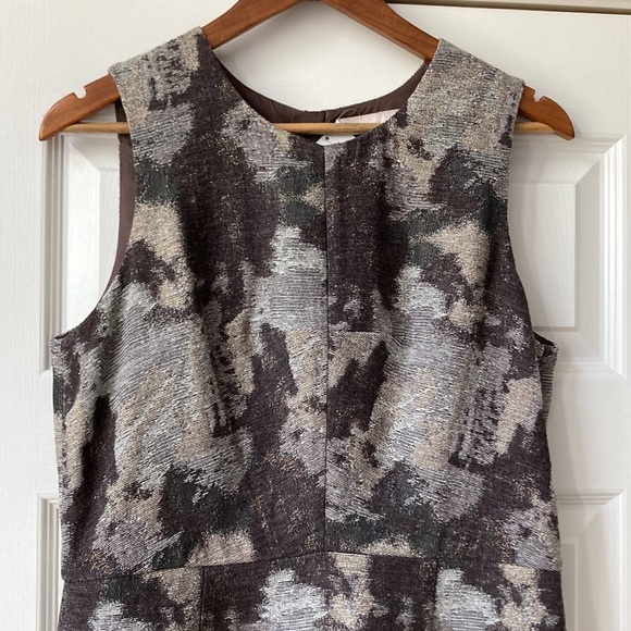 Banana republic new with tags A-line dress with metallic threading - Picture 2 of 10